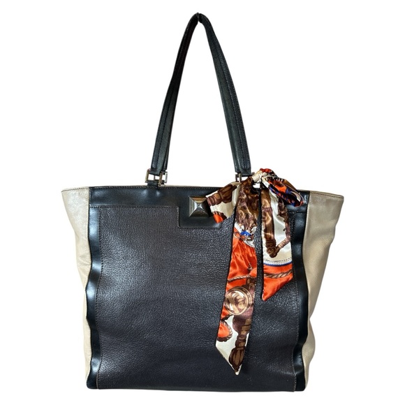 Furla Handbags - Furla Cortina Tri-Color Colorblock Shoulder/Tote Bag